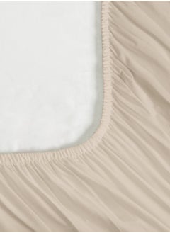 Master Home Textile Cotton Fitted Sheet Set, 100% Cotton, 200 TC, 3 Pieces King Size with 35 cm Deep Pocket  - Image 3