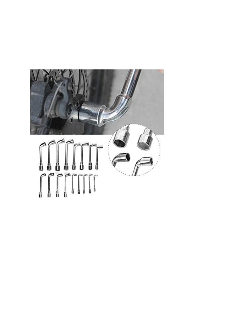 DENFOS - L TYPE SOCKET WRENCH, HEX SPANNER (10mm) - Image 1