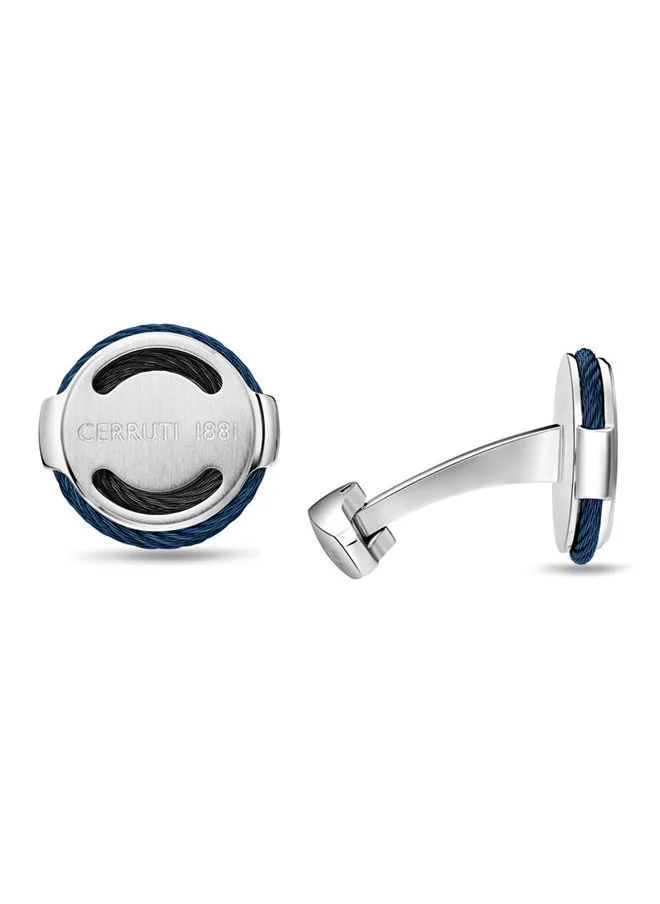 CERRUTI 1881 Cufflinks for Men in Silver