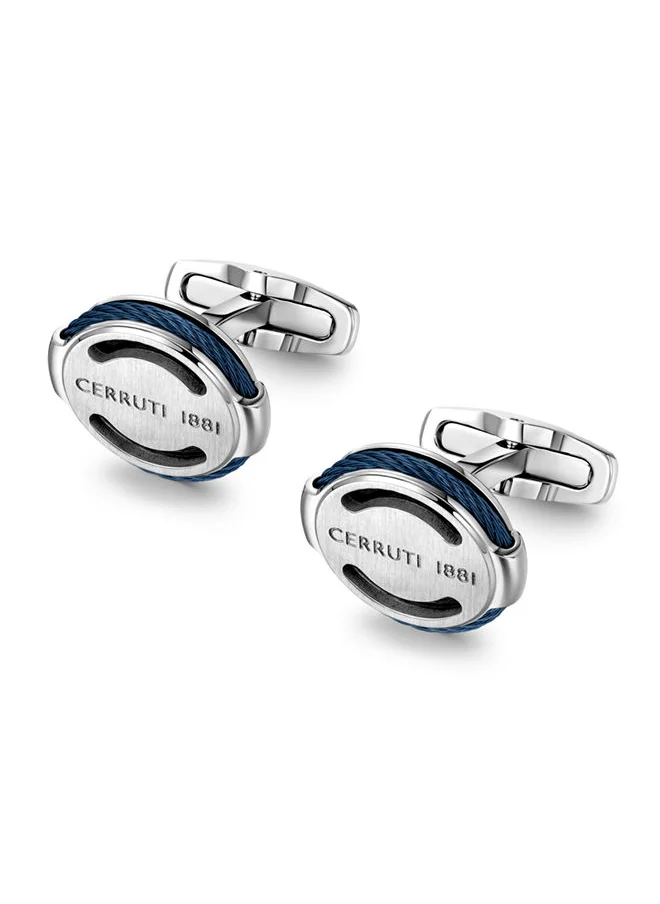 CERRUTI 1881 Cufflinks for Men in Silver