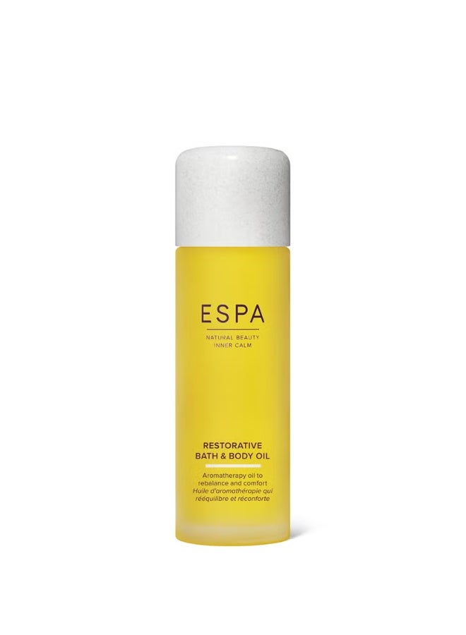 ESPA Restorative Bath and Body Oil 100ml - Image 1