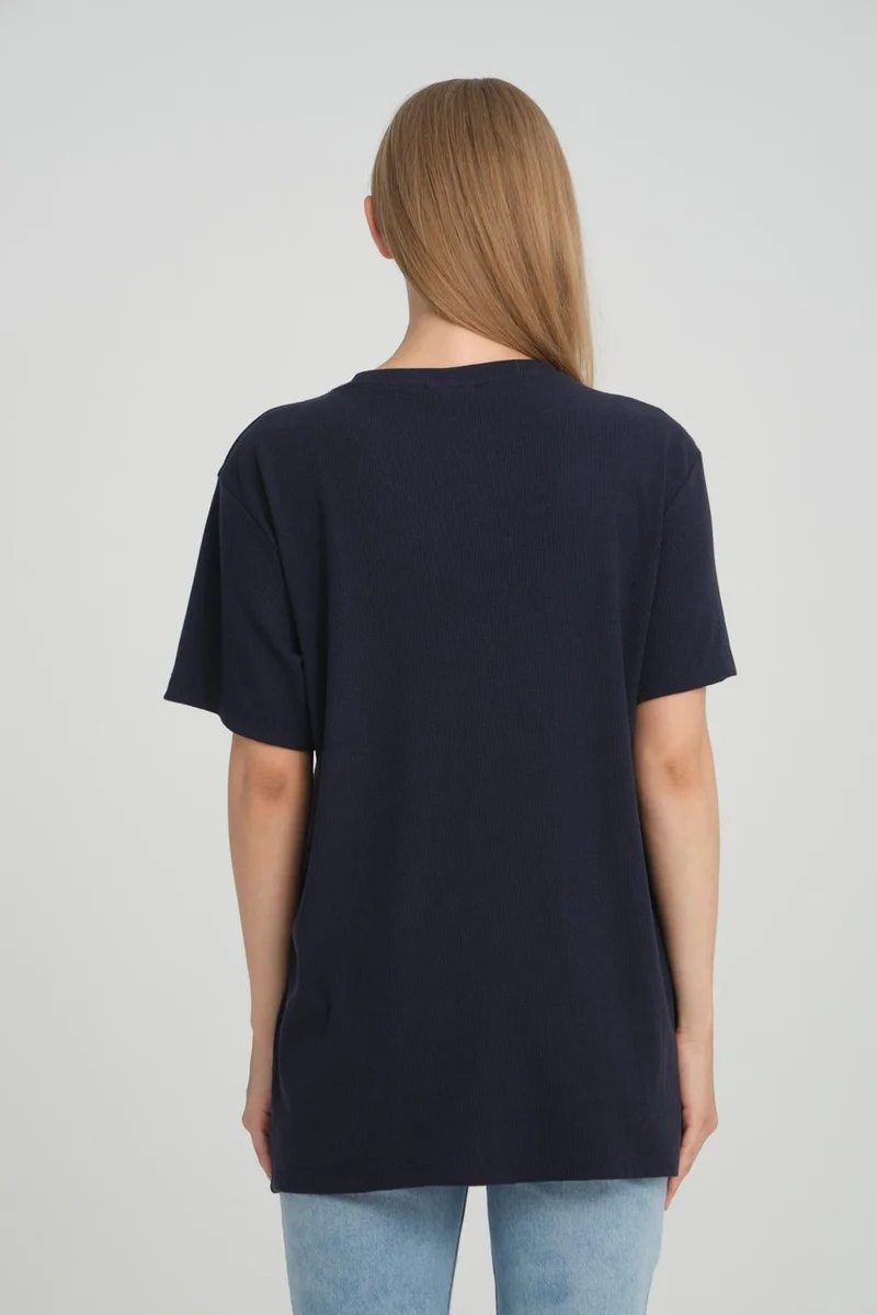 Alexander Gardi Crew Neck Ribbed Comfort Fit T-Shirt (E24-08301)