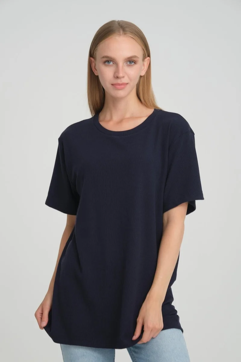 Alexander Gardi Crew Neck Ribbed Comfort Fit T-Shirt (E24-08301)