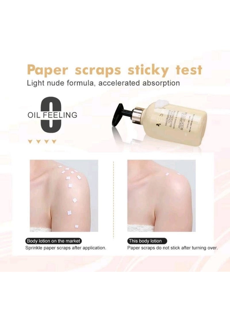 Shawill Niacinamide Collagen Glutathione Fragrance Body Lotion 500 ml Whitening Moisturizing Brightening Body Care Lotion For Smooth Glowing Skin - Image 3