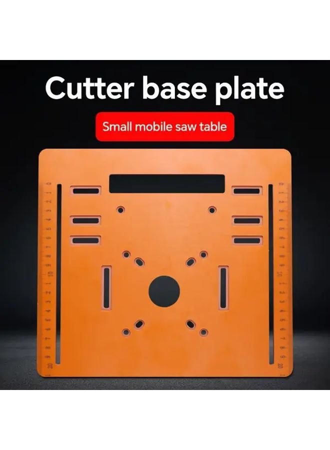 مسطرة قاعدة ماكينة قطع بدون حفر 9 84 × 11 02 بوصة لقطع الرخام وأعمال النجارة - Image 4