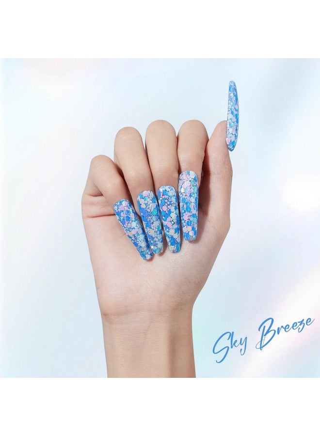 Modelones Coloring Life Nail Art Glitter Powder from BELLE GAGA Professional Nails Nail Art Glitter Shiny Hexagon Glitter Collection (B202040001A, 10g - 0.35 Oz) - Image 3