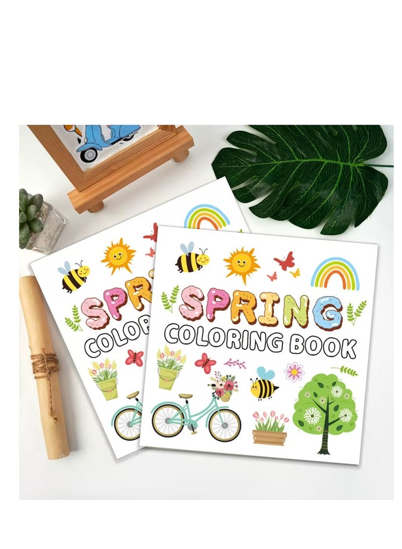 Coloring Book 40 Cartoon Graffiti Suitable For Children Over 4 Years Old - Image 4