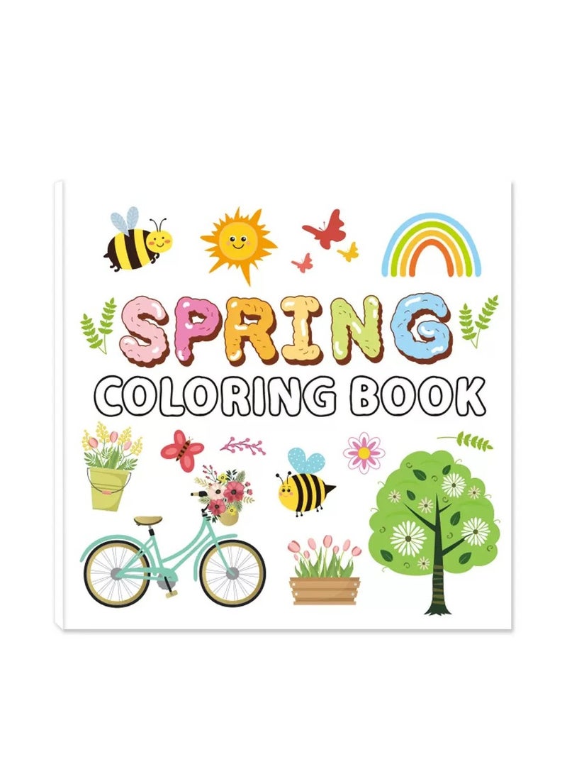 Coloring Book 40 Cartoon Graffiti Suitable For Children Over 4 Years Old - Image 1