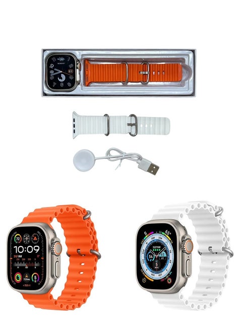 New 2025 T800 Ultra Smart Watch, Series 8, Elegant Design 1.99", Infinite Display, Fitness Tracker, Heart Rate, Oxygen Monitor, Calls, Wireless Charging, Works With IOS, android for men, women