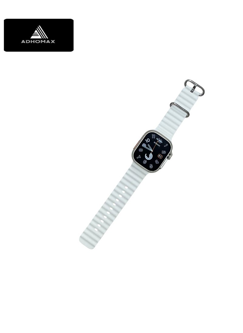 adhomax - New 2025 T800 Ultra Smart Watch, Series 8, Elegant Design 1.99", Infinite Display, Fitness Tracker, Heart Rate, Oxygen Monitor, Calls, Wireless Charging, Works With IOS, android for men, women - Image 1