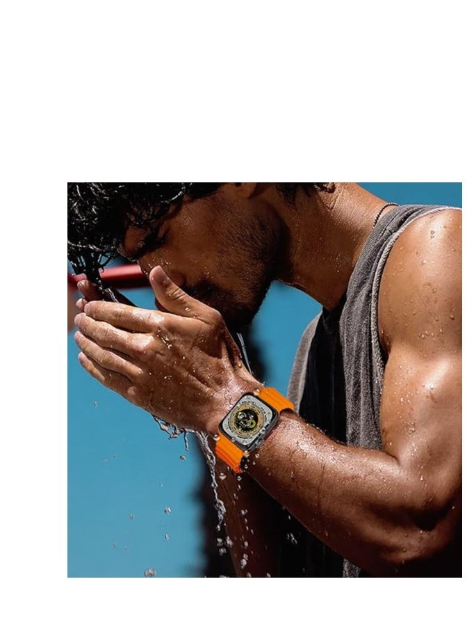 adhomax - New 2025 T800 Ultra Smart Watch, Series 8, Elegant Design 1.99", Infinite Display, Fitness Tracker, Heart Rate, Oxygen Monitor, Calls, Wireless Charging, Works With IOS, android for men, women - Image 1