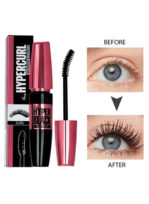The Hypercurl Waterproof Mascara-Waterproof and sweat proof mascara, thick thin long natural lasting no smudging