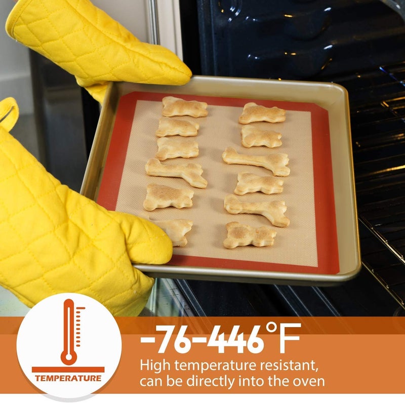 Perfect Pricee Reusable Silicone Baking Mat Kneading Dough Mat with Measuring Information Included - Image 2