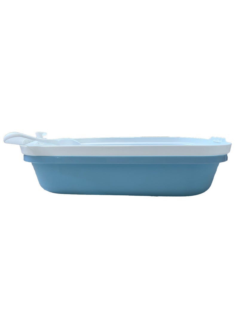 Generic Cat Litter Tray 47cmx36cmx18cm – Light Blue  - Image 2