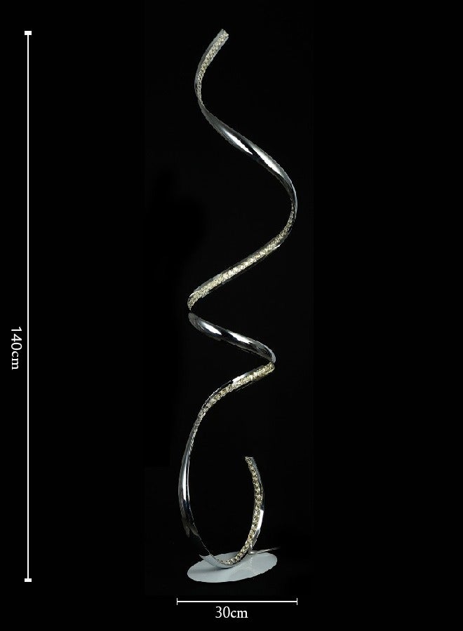 Fiamco Modern LED floor lamps -4347-F1 Silver 140x30 cm