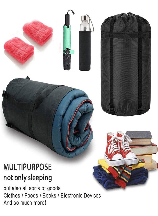 Borogo Compression Stuff Sack, 2-Pack 36L Sleeping Bags Storage Stuff Sack Organizer Waterproof Camping Hiking Backpacking Bag for Travel - Great Sleeping Bags Clothes Camping Hiking - Image 4