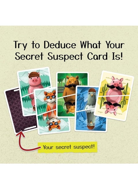 Gamewright - Deduckto - A Quacking Deduction Game - Card Game for Kids Ages 8 and Up - Great for Family Game Night!