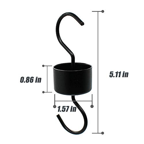 MR.FOAM Ant Moat for Hummingbird Feeders 2 Pack Black - Image 2