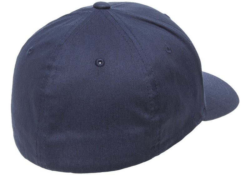 Flexfit Unisex Adult Cotton Twill Fitted Cap Hat, Navy, Large-X-Large US - Image 3
