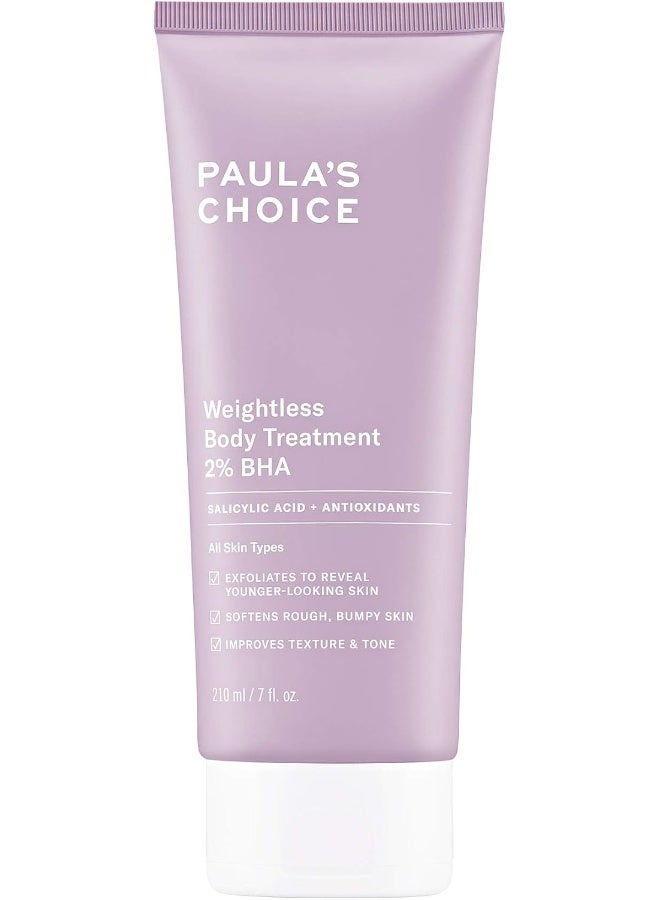 PAULA'S CHOICE 2% Bha Body Spot Exfoliant - Exfoliating & Moisturising Cream - Reduces Bumps, Hydrates & Softens Skin - With Salicylic Acid/Bha & Antioxidants - All Skin Types - 210 Ml - Image 1