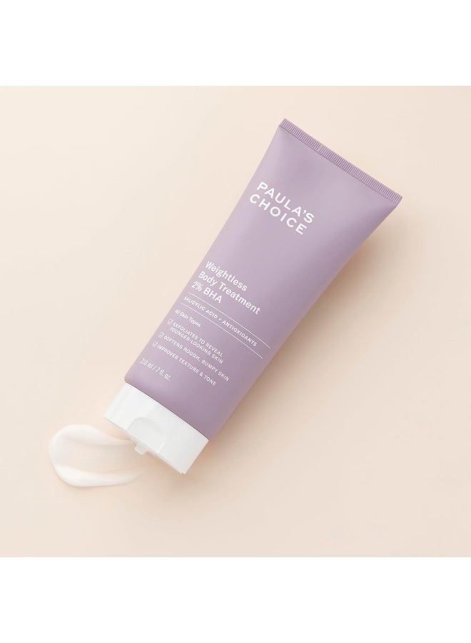 PAULA'S CHOICE 2% Bha Body Spot Exfoliant - Exfoliating & Moisturising Cream - Reduces Bumps, Hydrates & Softens Skin - With Salicylic Acid/Bha & Antioxidants - All Skin Types - 210 Ml - Image 2