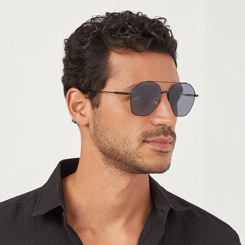 30 سندايز Men's نظارات شمسية رجالية 30Sundays JET-SET By Eyewa - طيار للرجال