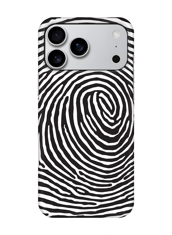 Stylizedd For iPhone 17 Pro Max,Case, [Compatible with MagSafe] Magnetic cover Slim fit Protection Matte, - Finger Prints