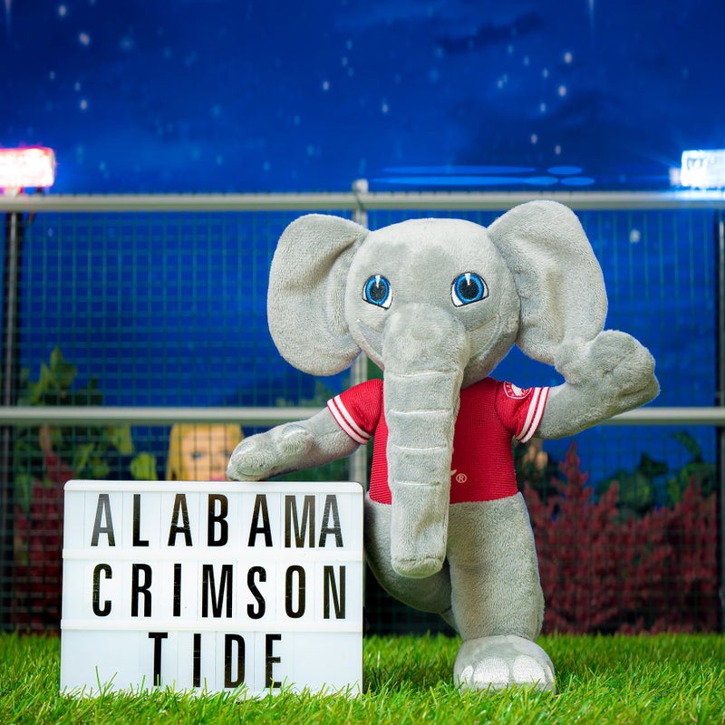 Bleacher Creatures Alabama Crimson Tide Al The Elephant 10 Mascot Plush Figures - Image 3