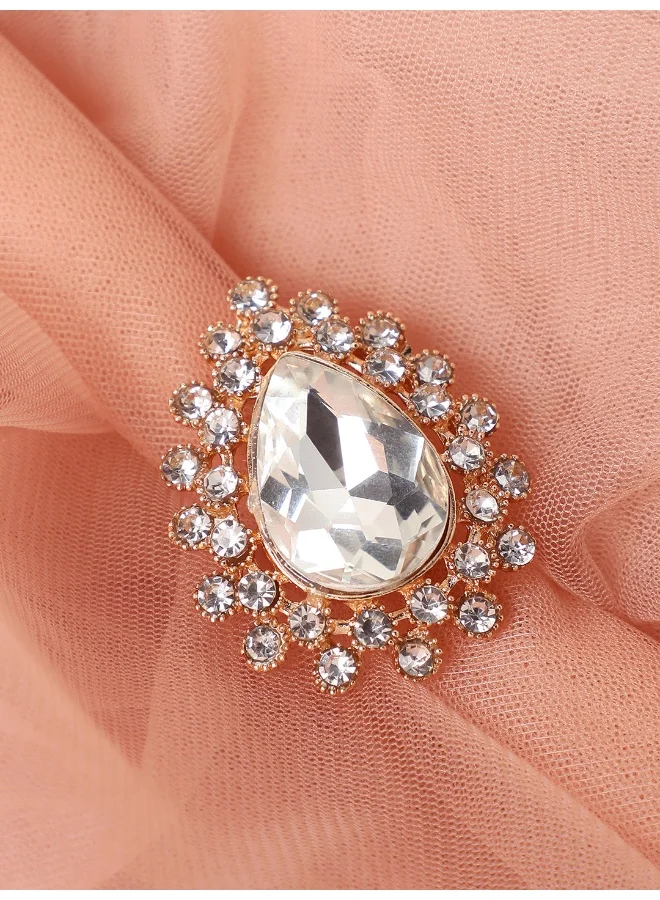 SOHI Party Artificial Cocktail Ring Jewellery