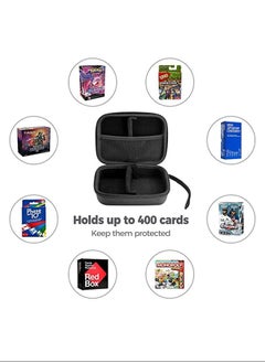 Filly Pokemon PM TCG Card Holder, Organizer Case Fits Up to 400 Games, Storage Box With Removable Divider And Hand Strap  - Image 4