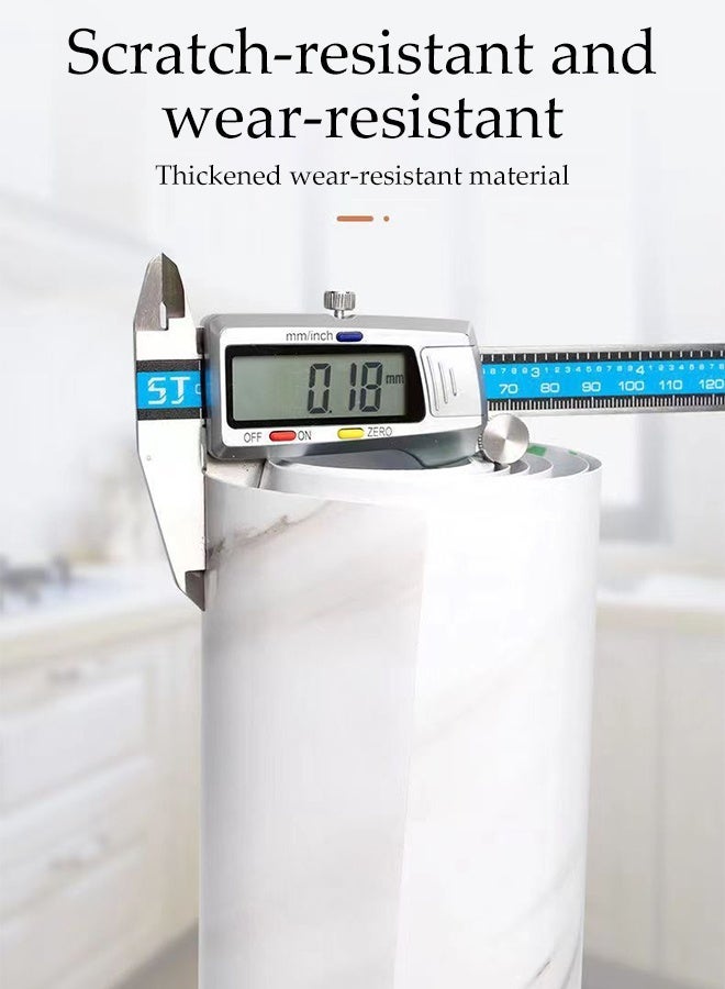 DUNISO Waterproof And Oil Proof Wall Stickers ,PVC Self Adhesive Decorative  Paper for Countertop,Cabinet, Table, Shelves, Furniture Renovate and Covering Decoration,Easy to Remove（60CM*500CM） - Image 4