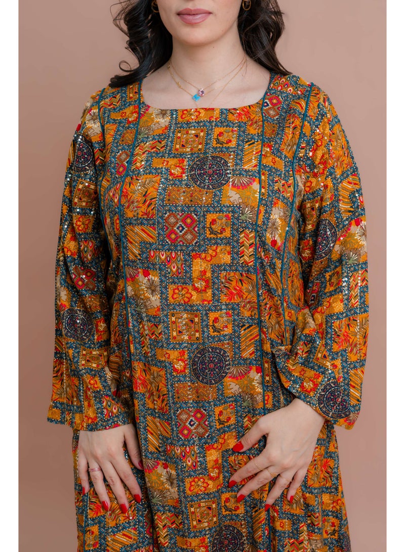 اكسا ماكسي هندسي تجريدي - Image 4