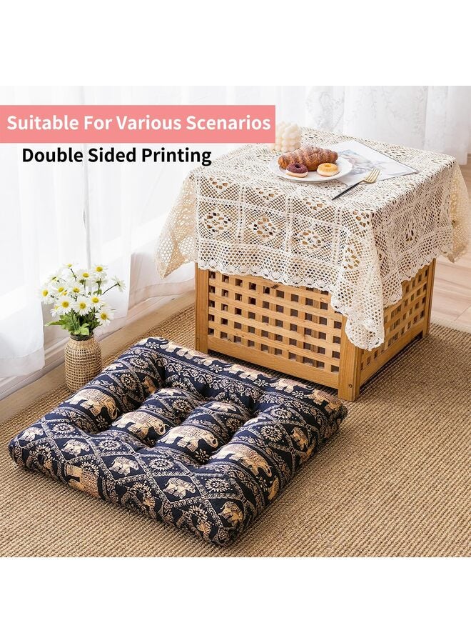 Bohemian Soft Chair Pad Garden Patio Home Kitchen Office Seat Cushion Diameter 22" - Image 2