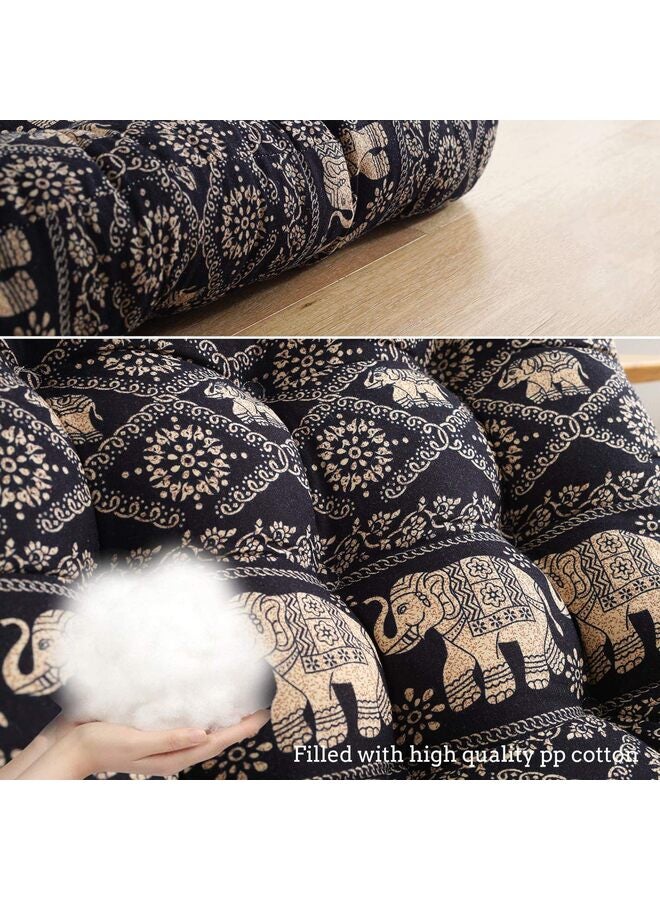 Bohemian Soft Chair Pad Garden Patio Home Kitchen Office Seat Cushion Diameter 22" - Image 3