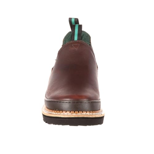 Georgia Boot Georgia Giant Romeo Work Shoe, Soggy Brown, Size 9(M) - Image 4