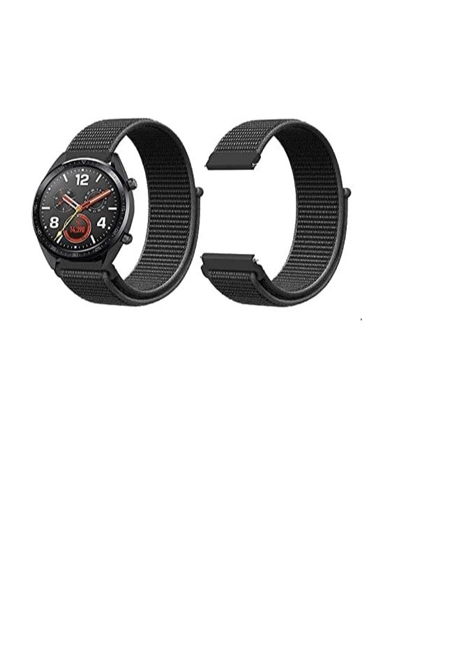 Band Sport Nylon 22MM For Samsung Galaxy Watch 3 45mm/Watch 46mm/Gear S3/Huawei watch GT4 46MM/GT3 46MM/Watch 3&4/Watch 3&4 Pro/GT2E/GT2 Pro/GT2 46MM/Amazfit GTR 2/2e/3/3 Pro/4 - Image 2