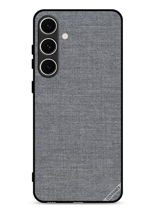 Covernex غطاء حماية لهاتف سامسونج جالاكسي S24 FE 5G بنمط قماش - Image 1