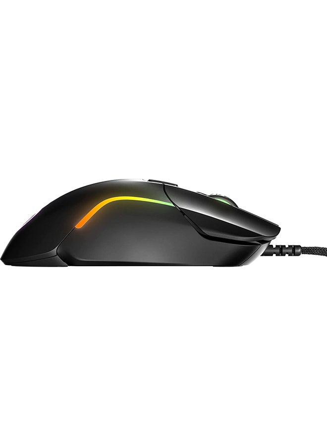 SteelSeries Rival 5 Precision Multi-Genre Gaming Mouse, Up to 18000 CPI Optical Sensor, 1000Hz / 1ms Polling Rate, 9 Prog Buttons, 10-Zone RGB Ilumination, 2m Super Mesh Cable, Win, Mac, Linux | 62551 - Image 5