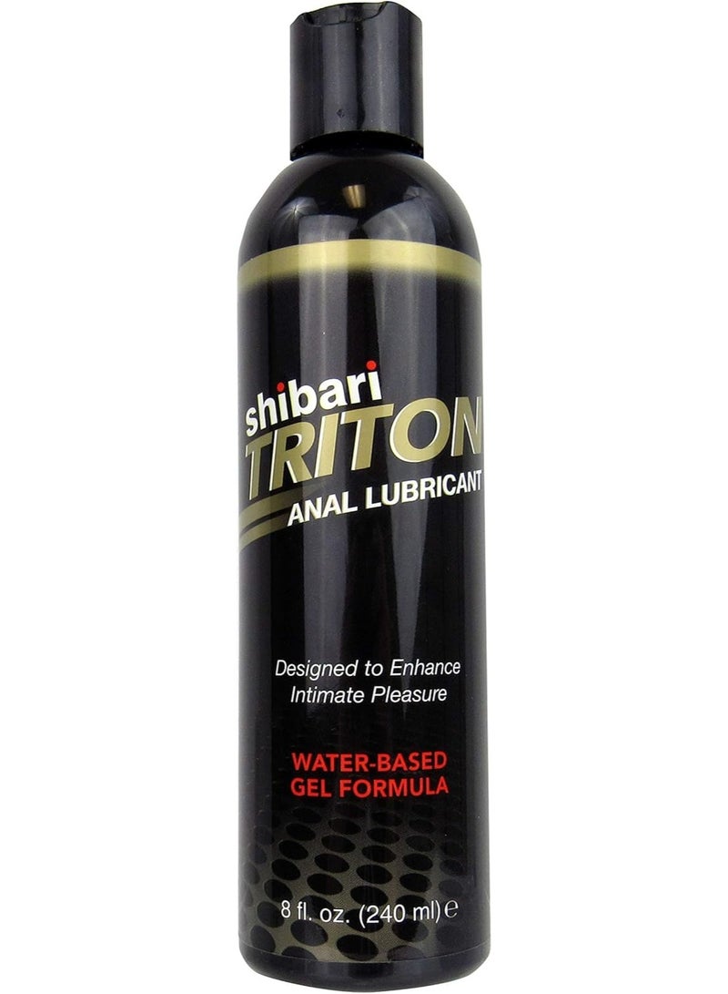 SHIBARI Premium Water-Based Gel Personal Lubricant for Women and Men (Triton, 8 Fl Oz) 