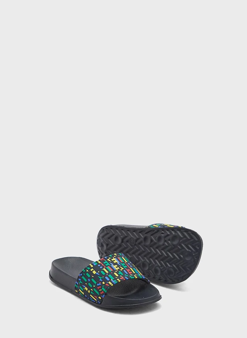 UNITED COLORS OF BENETTON Kids Slip On Slide