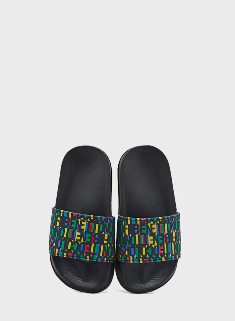 UNITED COLORS OF BENETTON Kids Slip On Slide