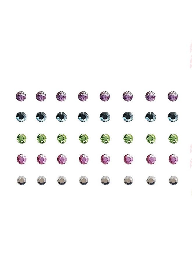 Comet Busters Beautiful Multicolor Stone Bindi (4 Mm) (Bin1011) - Image 2