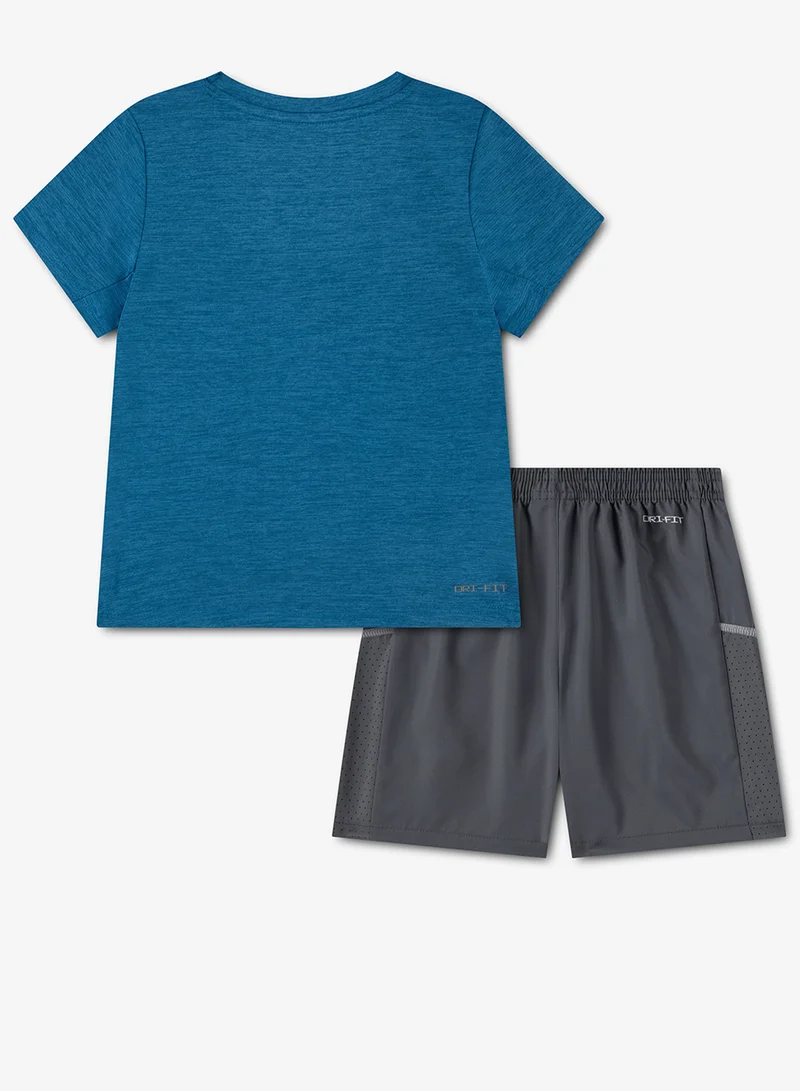 Nike Kids Dri-Fit Miler Top & Shorts Set