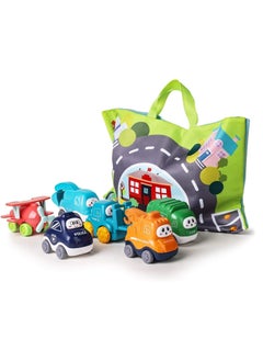 YelaJoy Baby Truck Car Toy and Playmat Storage Bag(6 Sets) Baby Toys 12 to 18 Months Infant Toys  - Image 1