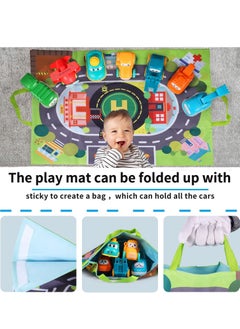 YelaJoy Baby Truck Car Toy and Playmat Storage Bag(6 Sets) Baby Toys 12 to 18 Months Infant Toys  - Image 5