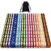 AUSTOR 100 Pieces 6 Sided Dice Set 10 x 10 Pearl Colors Square Corner Dice with Velvet Pouch for Tenzi Farkle Yahtzee Bunco or Teaching Math - Image 2