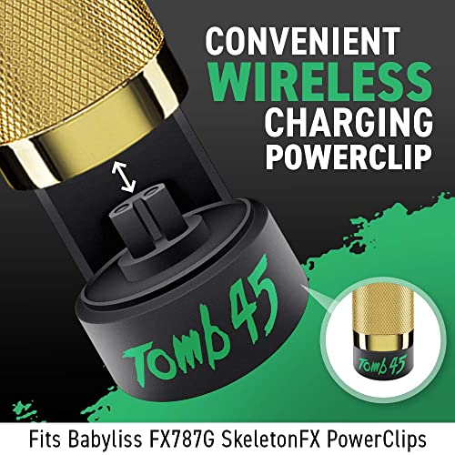 Tomb 45 Wireless Charging PowerClip adapter for BaBylissPRO Barberology GOLDFX Clipper, FX870G, Wireless Charging Adaptor Only, Wireless charging Adaptor for GOLDFX - Image 2