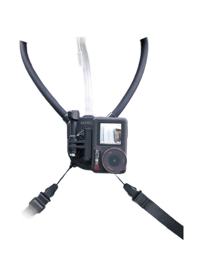Maxcam/Maisikamu Neck Strap For Dji Osmo Action 5/4 Action Camera, Chest Mount, Fishing Holder, Motorcycle Riding Accessory - Image 1