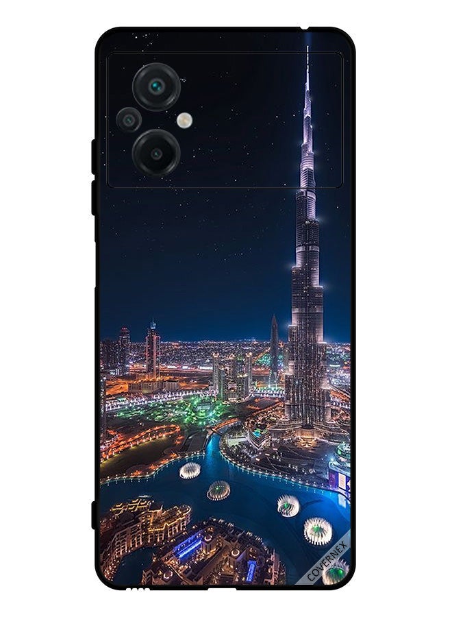 Covernex Protective Case Cover For Xiaomi Poco M5 4G Night View Of Downtown - Image 1