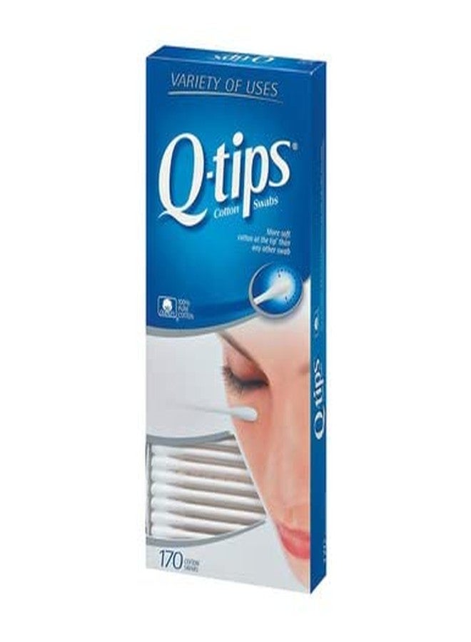 Q-tips Q Tips Cotton Swabs Size 170s Q-Tips Cotton Swabs 170 Ct - Image 5